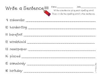 3rd Grade McGraw Hill Wonders Spelling Unit 5 Word Work Packet TpT