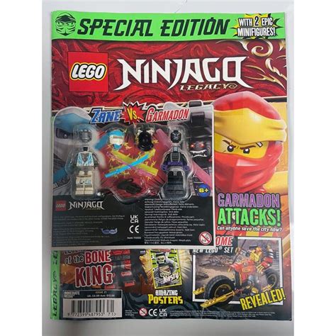 Lego Ninjago Special Edition Magazine Issue With Zane Vs Garmadon