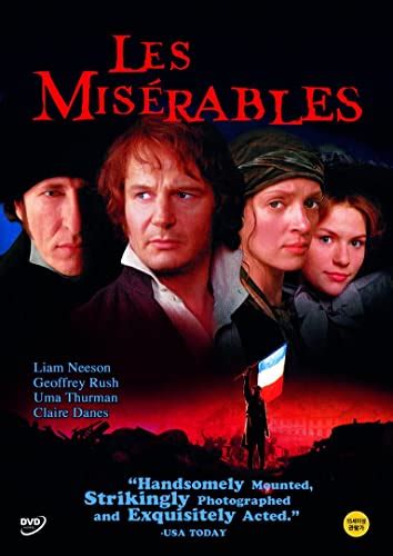 Amazon Les Miserables Liam Neeson Geoffrey Rush Uma