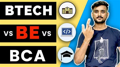 BCA Vs BE Vs BTECH What To Choose Hindi YouTube