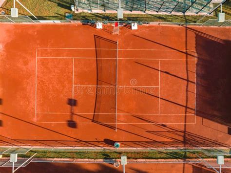 Aerial View Of The Tennis Courts In The Resort Stock Image Image Of Exercise Service 265547057