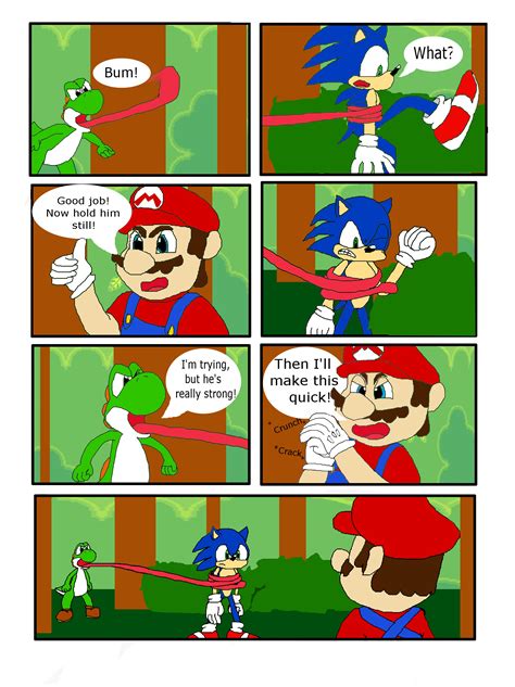 Mario vs Sonic part 5 by Yoshij1had on DeviantArt