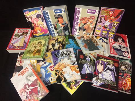 Japanese Anime Graphic Novel Lot