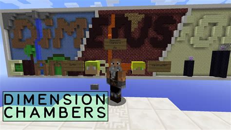 Dimension Chambers Minecraft Puzzle Map Youtube