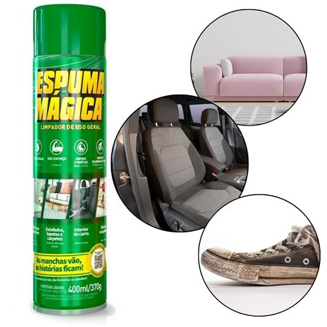 Kit Espuma Magica Spray Limpa Seco Proauto Panos Microfibra Ml