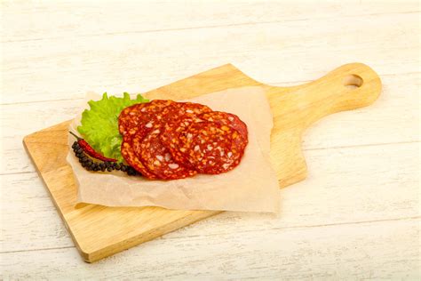 Chorizo sausage dish 12730005 Stock Photo at Vecteezy