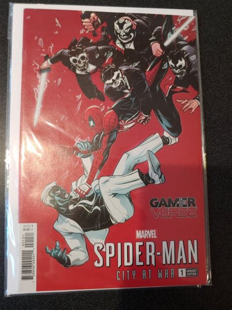 Spider Man City At War Tsang Variant Comic Books Modern