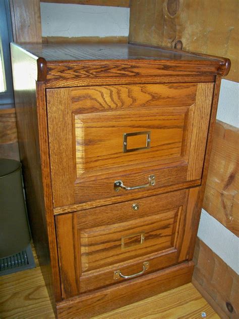 Sold Price Oak Two Drawer Filing Cabinet Invalid Date Edt