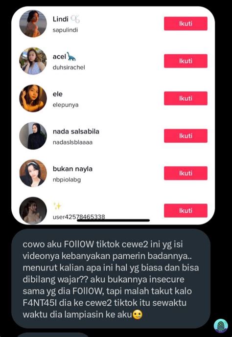 Tanyarl On Twitter Cw Tiktok Titipan