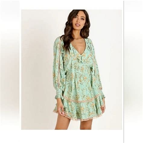 Spell Dresses Spell The Gypsy Maisie Mini Long Sleeve Playdress