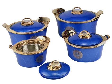 Hot Pot Set Piece Gold Star Chrome Osbro Home