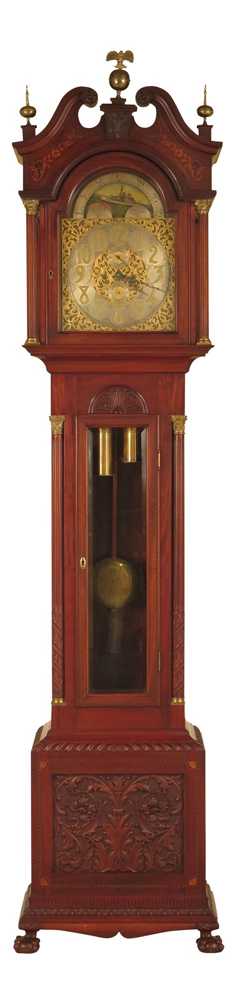 Grandfather Clock Transparent Background Png Svg Clip