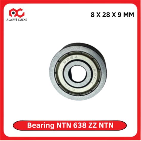 Jual Bearing Zz Ntn Japan Bering Tutup Besi Dua Sisi Klaher Laher