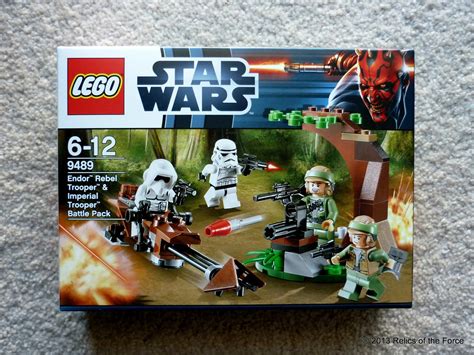 Relics Of The Force Lego 9489 Endor Rebel Trooper Imperial Trooper