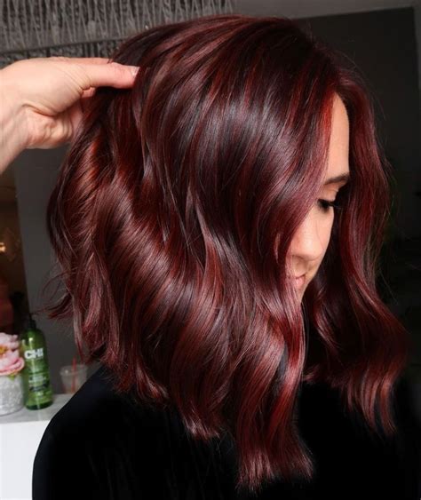 Cherry Brown Hair Color