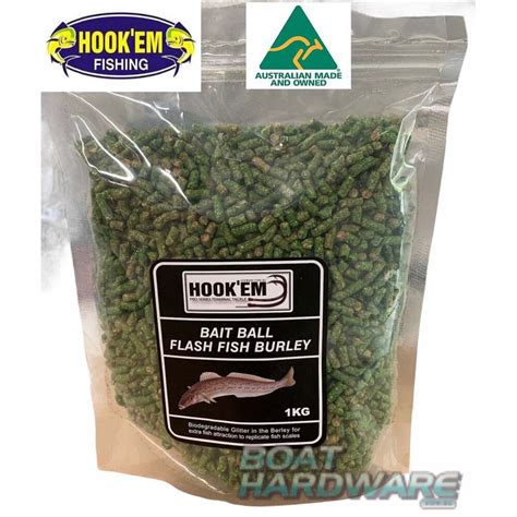 Hookem Small Burley Pellets Green Bcf