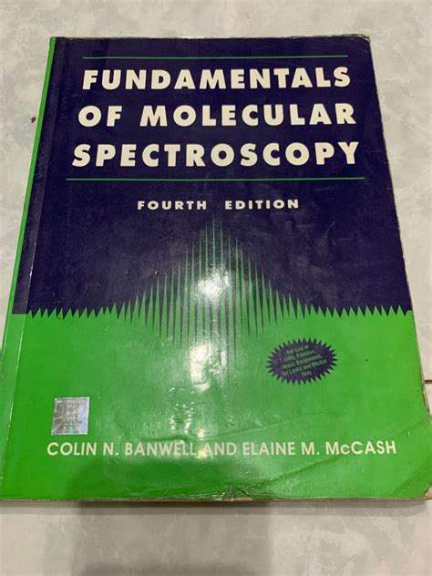 Fundamental Of Molecular Spectroscopy Hobbies Toys Books