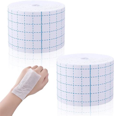 Wllhyf Rolls Non Woven Cover Roll Stretch Tape Adhesive Bandages