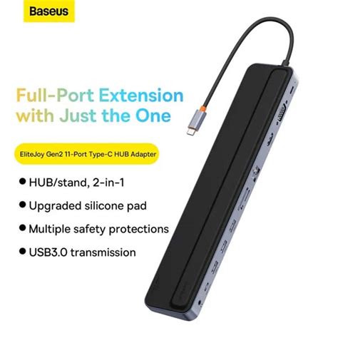 Baseus Hub Elite Gen2 11 In 1 Type C Multi Functional Hub 1x Hdmi 3x