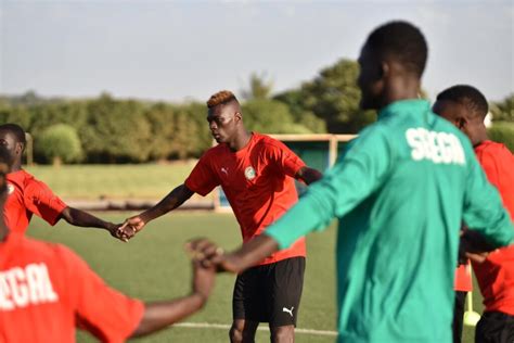 CHAN 2022 Regardez la dernière séance dentraînement des Lions à Dakar