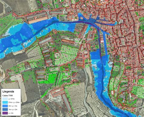 Estudio De Inundabilidad Del Poum En Provincia De Tarragona Hidrojing