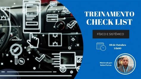 Treinamento Check List F Sico Online Sympla