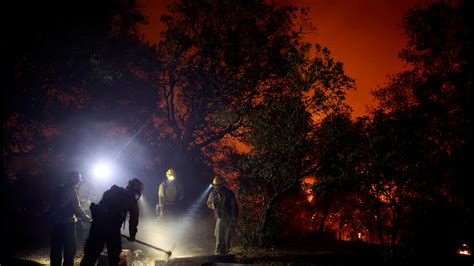 California S Oak Fire Burns Down Homes More Than Acres Cgtn