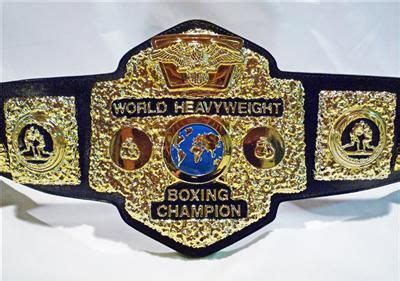 boxing championship title belt real leather new | Belt, Heavyweight ...