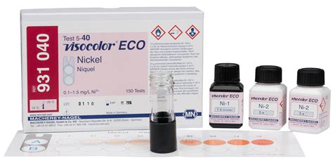 Visocolor® Eco Nickel Test Kit Vendart Diagnostics