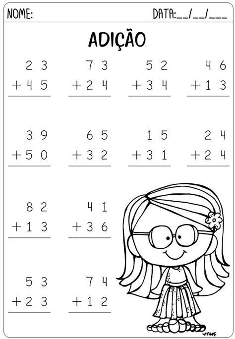 Adiciones Fichas De Exercícios De Matemática Atividades Addition And