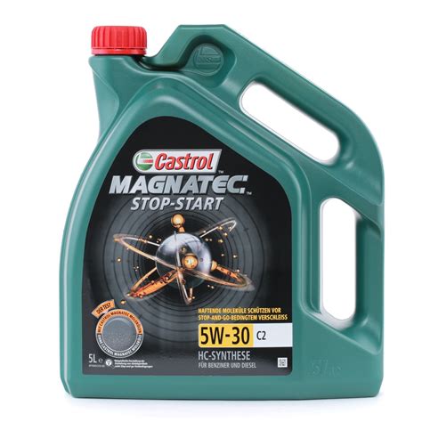 CASTROL Magnatec Stop Start C2 1599DC Motoröl 5W 30 Inhalt 5l