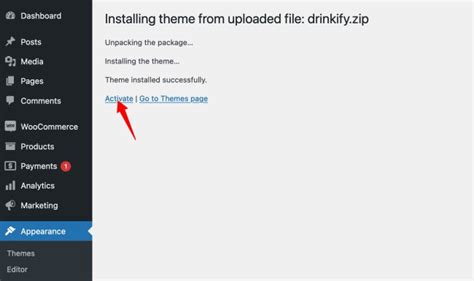 Drinkify Theme Documentation - WooCommerce