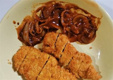 Resep Chicken Katsu With Barbeque Saus Oleh Nindya Wahyu Cookpad