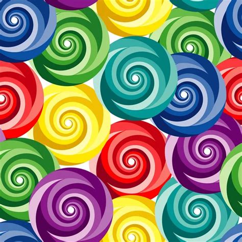 Seamless Vivid Swirl Pattern Stock Vector Ihor Seamless 2885795