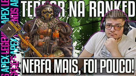 Destruindo Na Ranked Caustic Nerfa Mais Porque Foi Pouco Apex