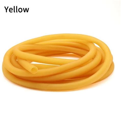 Tuyau YELLOW 3 Meters ID 1 8mm X 4 2mm OD Tuyaux En Caoutchouc Latex