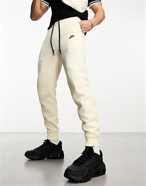 Nike Tech Joggers In Pile Crema Asos