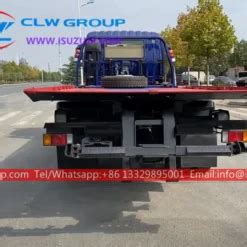 Isuzu Fvr T Ton Road Emergency Flatbed Tow Wrecker Rescue Vehicle