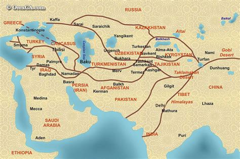 great silk road silk road map silk road silk route
