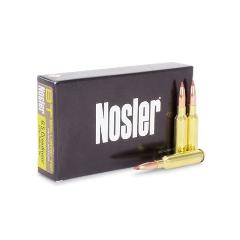 Nosler 6 5 Creedmoor 120 Grain Ballistic Tip