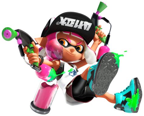 Image Pink Inkling 1 Splatoon 2png Fantendo Nintendo Fanon