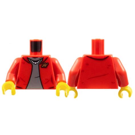 Torses Lego® Lego® Mini Figurine Torse Veste Ouverte 5s La Boutique Briques Passion