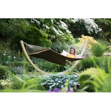 Hamac Tropilex Double American Brown Coussin De Jardin