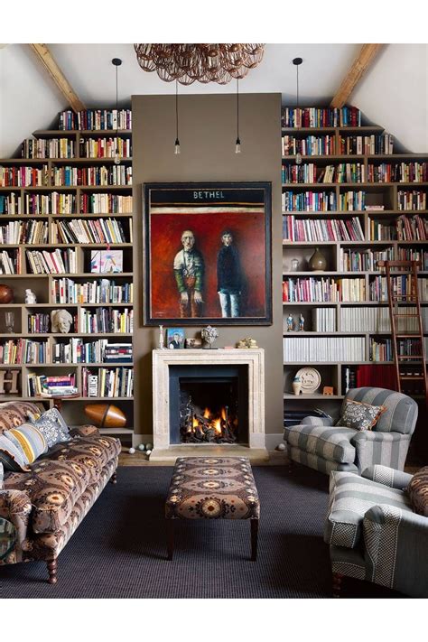 Pin By Lee Heffner On Retreats Floor To Ceiling Bookshelves Small