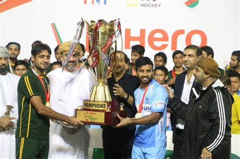 India and Pakistan joint winners of Asian Hockey Champions Trophy after ...