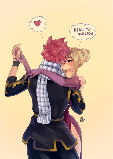 Natsu And Lucy By Fainttwinkling On Deviantart