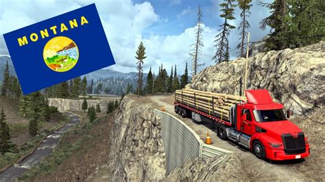 ATS GR Montana Dlc Thompson Falls Kalispell Glacier National Park