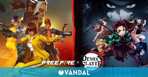 Free Fire Anuncia Una Colaboraci N Especial Con Demon Slayer Kimetsu