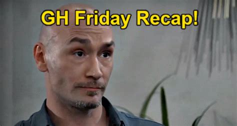 General Hospital Spoilers Friday August Recap Dante Blames