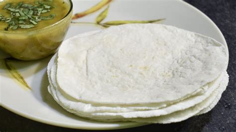 Chaler Roti চালের রুটি Rice Flour Chapatti Rice Flour Roti